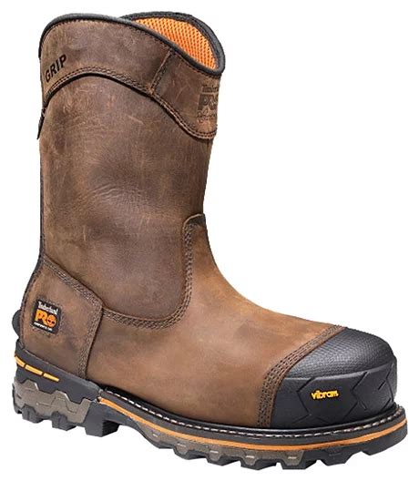 Men's 8 Inch Boondock Composite Toe Composite Plate Waterproof Pull-On Work Boots | Mark's