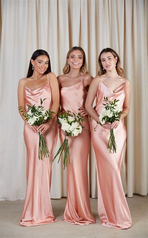 7+Affordable Light Peach Bridesmaid Dresses - SelkietWins