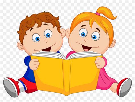 Children Reading Bookscartoongoogle - Reading Book Cartoon - Free Transparent PNG Clipart Images ...