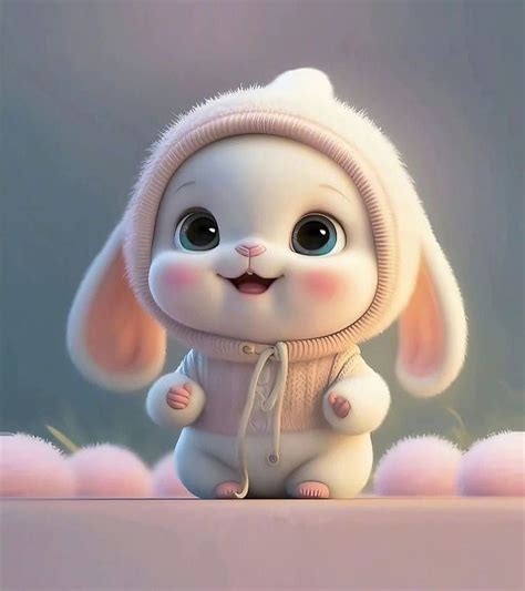 Pin by Katia de Paiva on FIGURINHAS LINDAS | Cute bunny pictures, Cute bunny cartoon, Cute ...