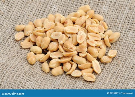 Salted peanuts stock image. Image of health, closeup, horizontal - 8778927