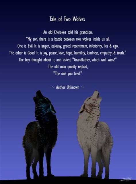 Tale of Two Wolves | Wolf quotes, Two wolves, American quotes