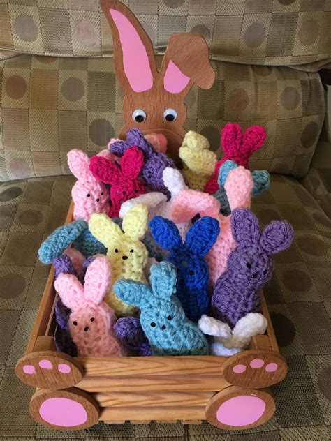 Basket full of Peeps! | Crochet projects, Crafty, Baby mobile