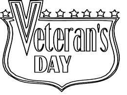 Veterans Day Clipart Black and White | Veterans day coloring page, Coloring pages for kids ...