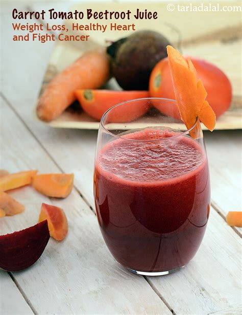 beetroot carrot tomato juice recipe | healthy Indian carrot tomato ...