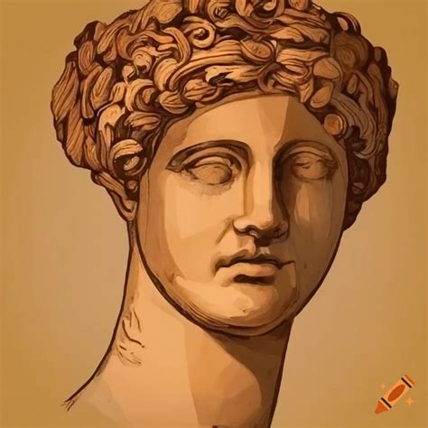 Greek and roman visual art on Craiyon