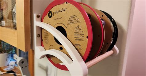 Beautiful filament rack shelf remix by ana_taylor | Download free STL ...