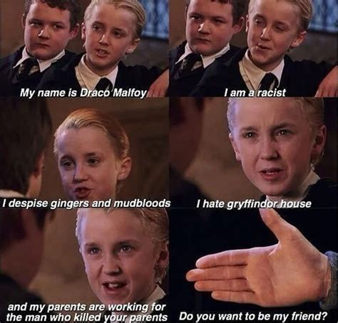 Harry Potter: 10 Hilarious Draco & Harry Memes | ScreenRant | Harry potter memes hilarious ...