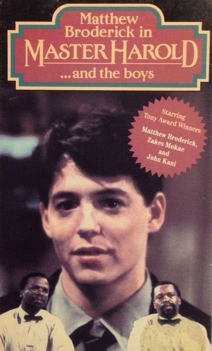 'Master Harold'... and the Boys (1985) - WatchSoMuch