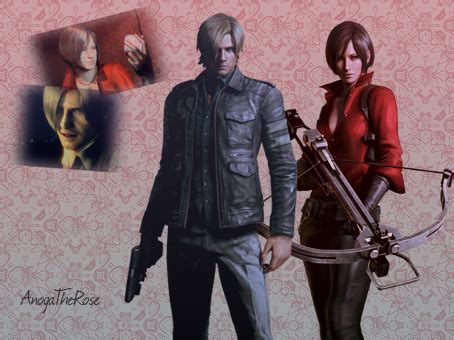 RE6: Leon and Ada by AnogaTheRose on DeviantArt