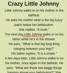 26 Little Johnny Jokes ideas | jokes, johnny, funny jokes