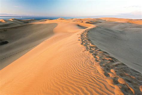 Maspalomas Sand Dunes At Sunrise Photograph by Raffi Maghdessian - Pixels