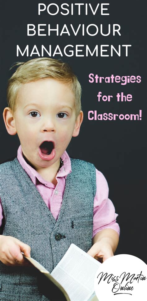 Positive Behaviour Management Strategies for the Classroom in 2020 | Positive behavior ...
