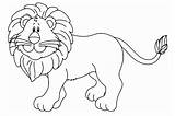 EARLY EDUCATION  Coloring lion Pictures sketch template