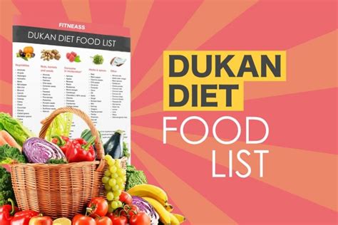 The Complete Dukan Diet Food List For All Phases - Fitneass