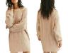FREE PEOPLE GOOD AS GOLD CABLEKNIT LONG DRESS SWEATER sz XS | eBay