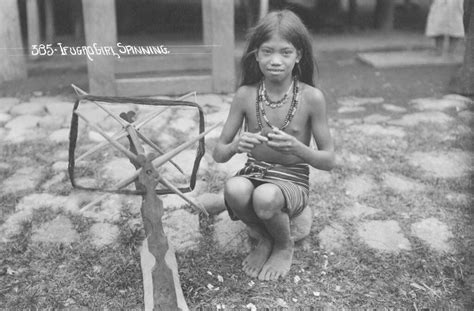 Ifugao girl spinning, Northern Luzon, Philippines, early 2… | Flickr