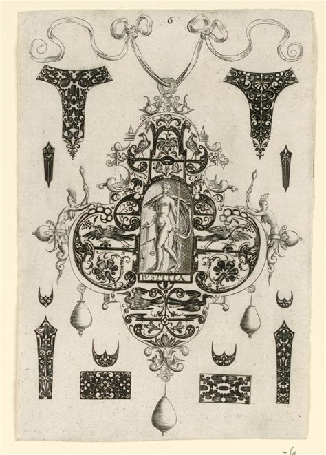 File:Print, Plate 6, from a series of eight pendant designs with the cardinal virtues, 1616–1623 ...