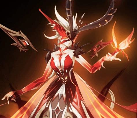 The Crimson Witch of Embers | Genshin Impact Amino