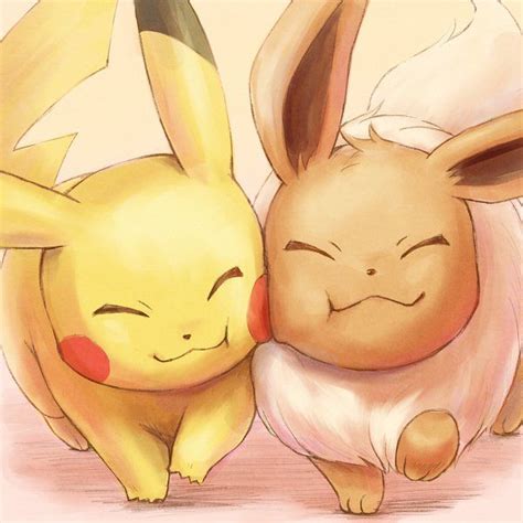 Pokémon: Let's Go Pikachu! & Let's Go Eevee! (2048x2048 820 kB.) | Cute pokemon wallpaper, Eevee ...