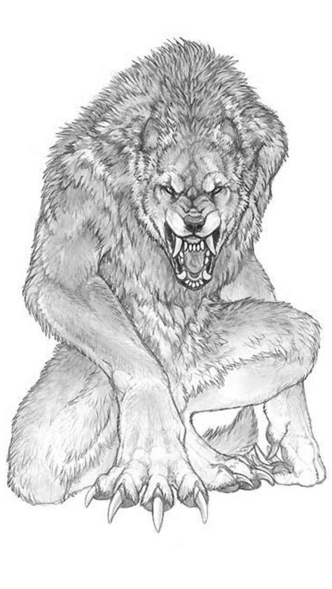 Werewolf, urban fantasy / horror inspiration | Werewolf, Werewolf tattoo, Werewolf art