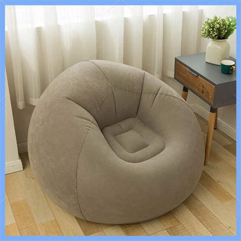 Lazy sofa single bean bag tatami bedroom balcony lounge chair small sofa bed folding inflatable ...