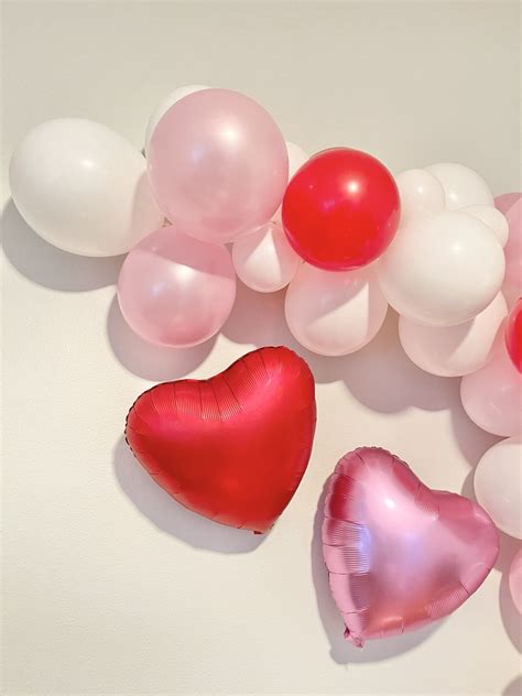 Flamingo Pink Heart Balloon