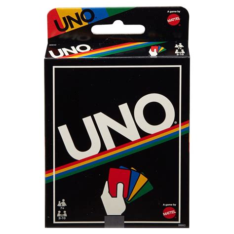 UNO Card Game - Retro Edition | Uno card game, Card games, Classic card games