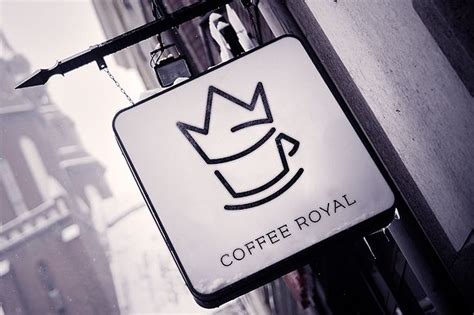 Coffee Royal Logo by mucahit gayiran, via Behance | Royal logo, Graphic design logo, Logo design