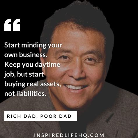 77 Rich Dad Poor Dad Quotes on Success, Money, Learning & Investing - Inspired Life