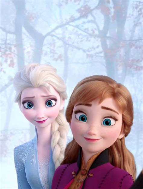 Anna And Elsa Frozen Disney Movie