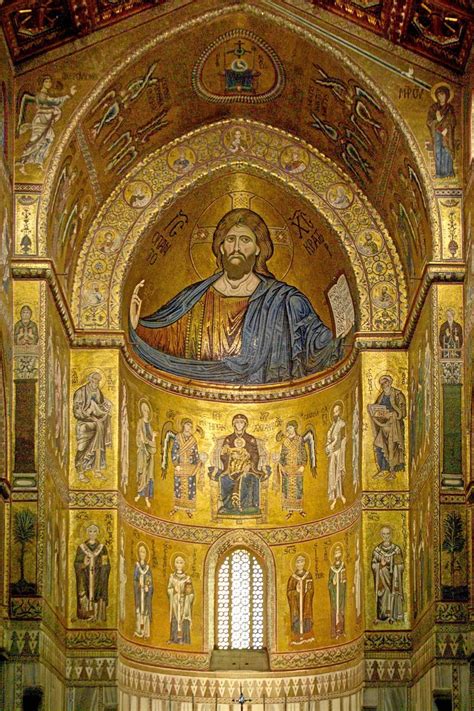 Cathédrale de Monreale - Abside et Christ Pantocrator | Sicily Dec 2018 ...