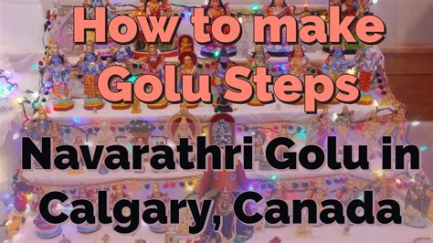 How to make Golu Padi/steps at home |Golu Ideas |Navarathri Golu Decorations |Calgary Canada # ...