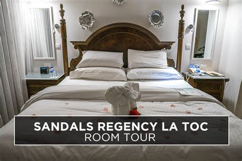 sandals regency la toc room tour | Vacation Couple