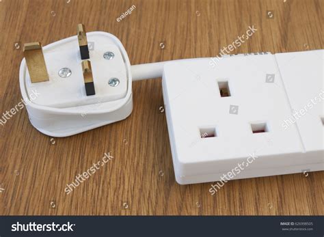 Extension Cable Three Pin Plug On Stock Photo 626998505 | Shutterstock