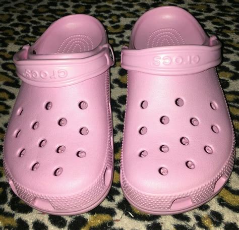 My new Ballerina Pink crocs | Pink crocs, Me too shoes, Crocs