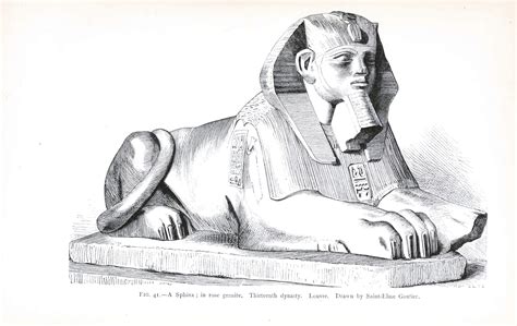 Geopolitical - Object - Middle East - Sphinx, drawing ...