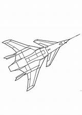 Coloring Fighter Jets Of Pages sketch template