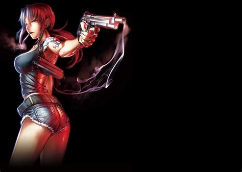 anime Girls, Anime, Black Lagoon, Revy Wallpapers HD / Desktop and Mobile Backgrounds