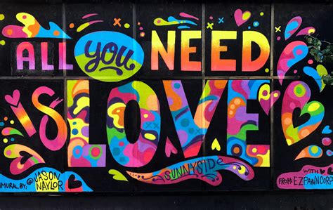 JASON NAYLOR - ALL YOU NEED IS LOVE MURAL