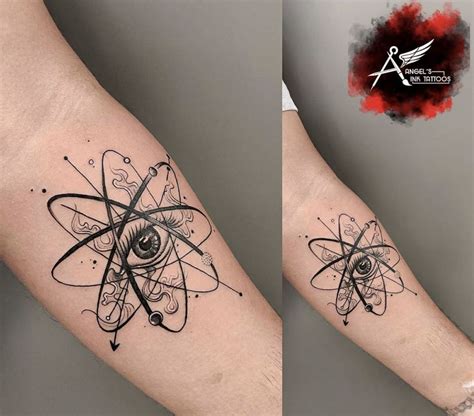 180+ Awesome Atom Tattoos Designs with Meanings (2022) - TattoosBoyGirl