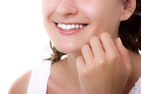 Smiling Woman with Beautiful Teeth Stock Image - Image of dental, tooth: 168821645