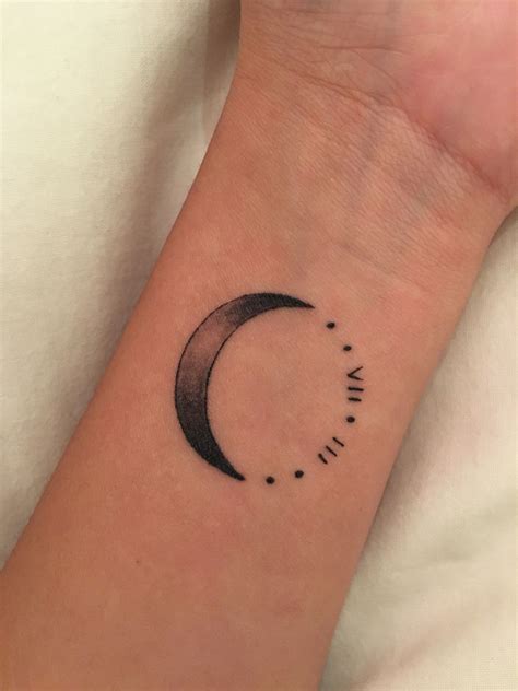 Crescent Moon Tattoo