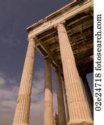 Ancient ruins in Athens Greece Picture | 02e24714 | Fotosearch