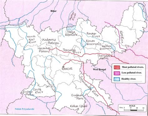 Environment and Geology: Assessment of the health of Jharkhand Rivers.