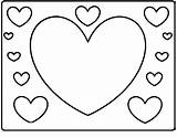 Free Printable Coloring Pages Valentine Heart sketch template