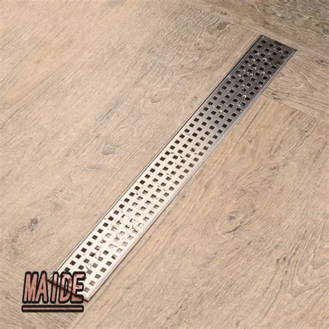 304 Stainless steel Large flow shower drain wetroom long floor drain channel 600*68mm|drain ...