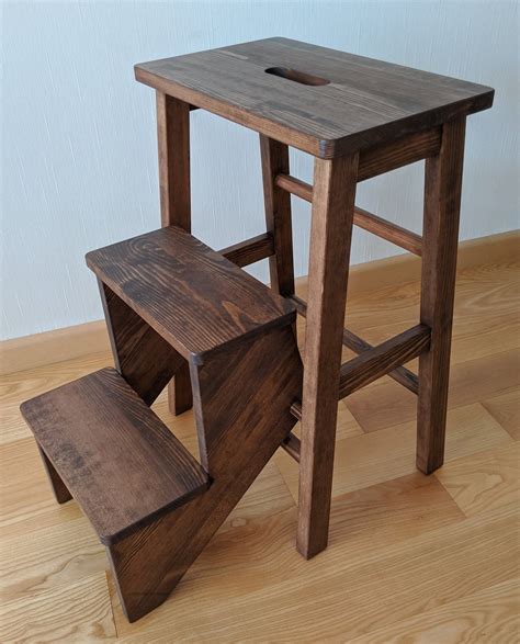 Folding Kitchen Step Stool With Seat Uk ~ Stool Step Plans Diy Kids ...