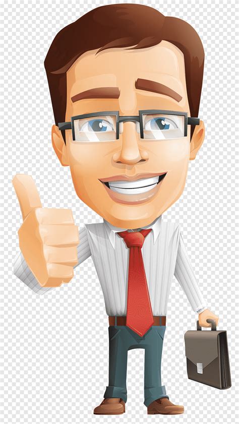 Free download | Cartoon Character Businessperson, thinking man, people, fictional Character png ...