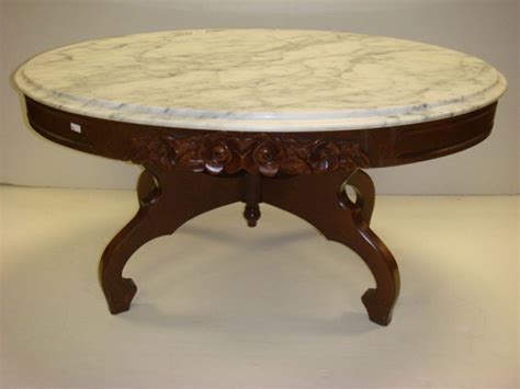 Marble Top Coffee Table Set